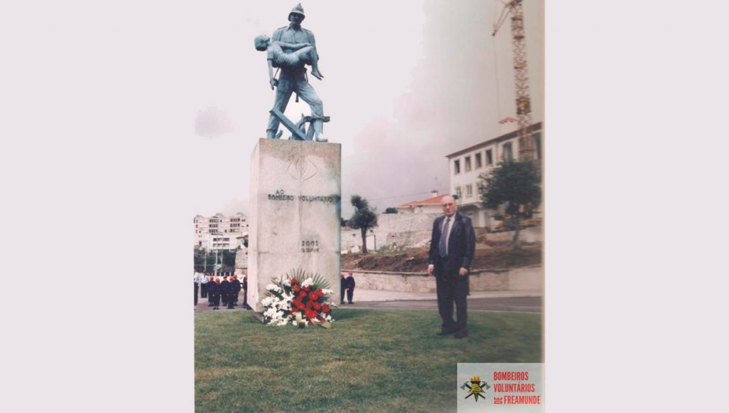 António Rogério Gomes Pereira, antigo Presidente da Associação Humanitária dos Bombeiros Voluntários de Freamunde