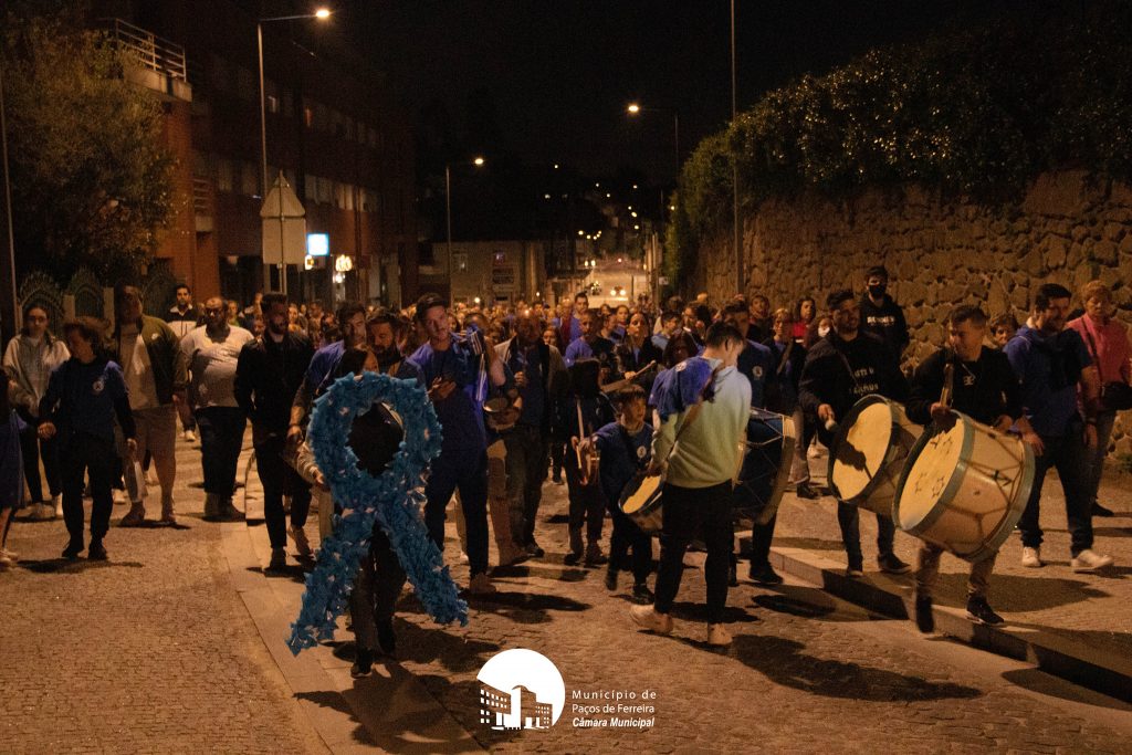 Caminhada nocturna contra maus tratos em Freamunde Pacos de Ferreira 1