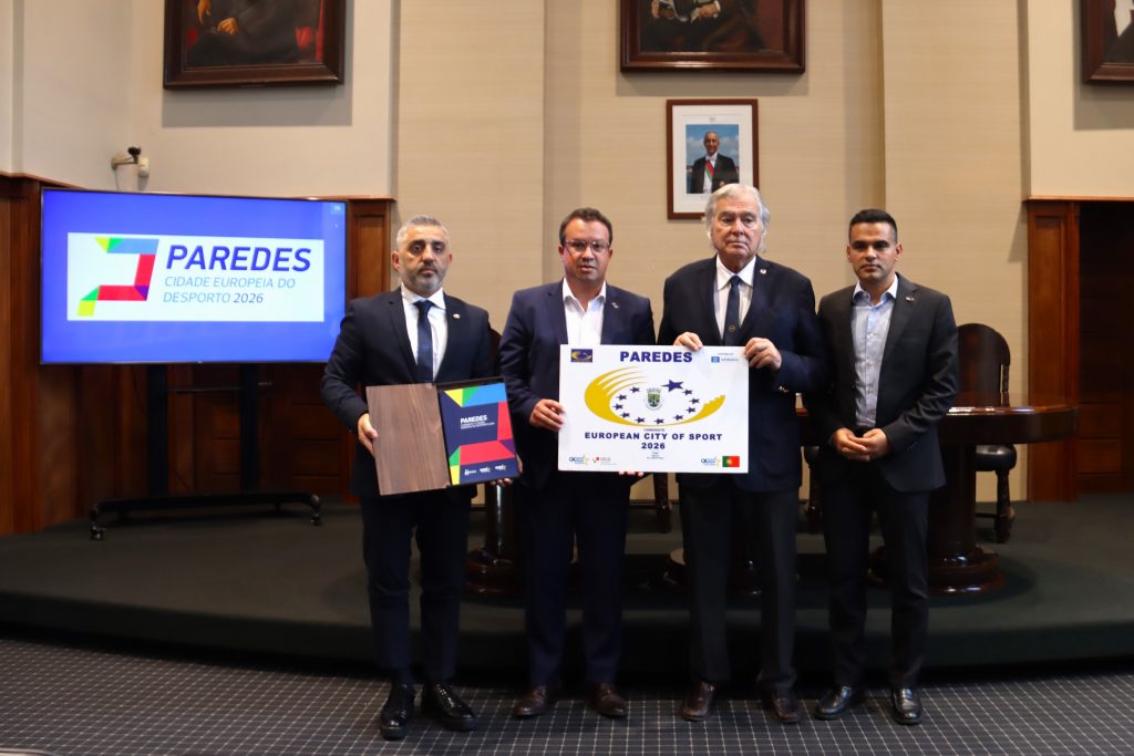 Paredes Candidata a Cidade Europeia do Desporto 2026